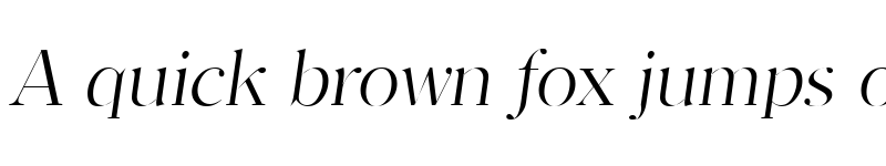 Preview of Clarity Serif Light SF Italic