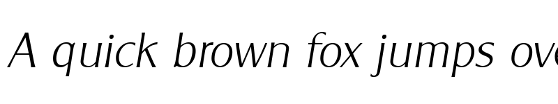 Preview of Cleargothic-Serial-ExtraLight RegularItalic