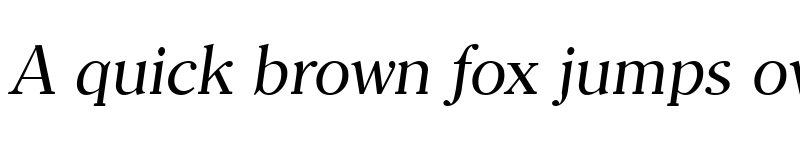 Preview of ClearlyRoman Italic