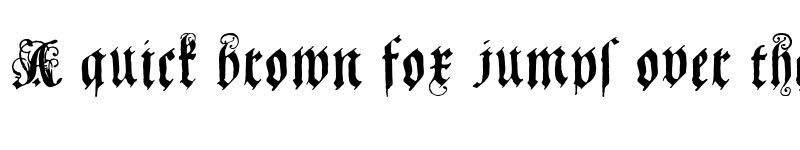 Preview of Coelnisch Current Fraktur Regular