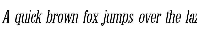 Preview of ColonelL Italic