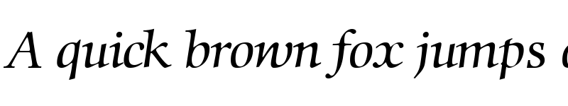 Preview of Commencement RegularItalic