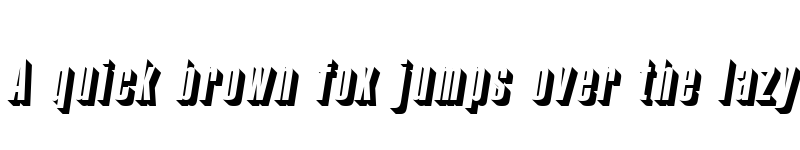 Preview of CompactaOnlShaDReg Italic