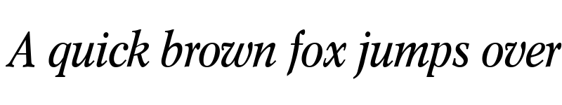 Preview of ConceptNova RegularItalic