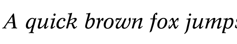 Preview of Concorde BE with Oldstyle Figur Italic