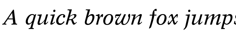 Preview of ConcordeBE RomanItalic