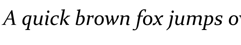 Preview of Constantia Italic