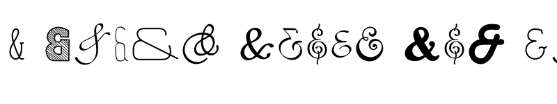 Preview of Coodles Ampersand