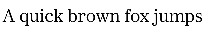 Preview of Core Serif N 35 Regular