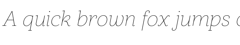 Preview of Core Serif N Core Serif N 15 Thin Italic