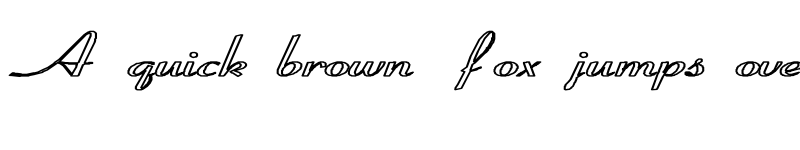 Preview of Coronet-SemiBold-Italic HE Regular