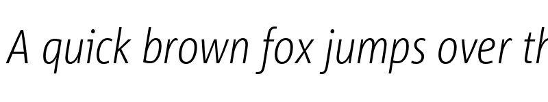 Preview of Corpid Cd LF Light Italic