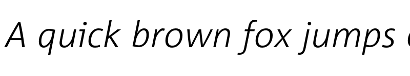 Preview of Corpid Light Italic