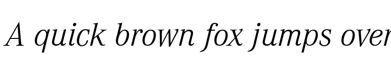 Preview of CorpoALig Italic