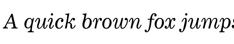 Preview of Corsair RegularItalic