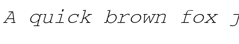 Preview of CourDL Italic