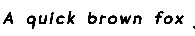 Preview of cream Bold italic