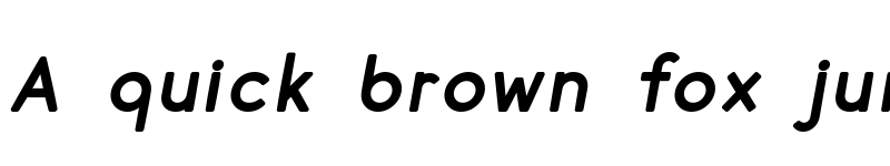 Preview of cream Semibold italic