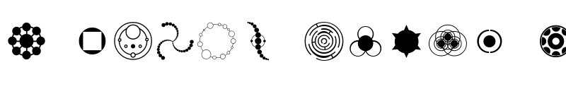 Preview of Crop Circle Dingbats Regular