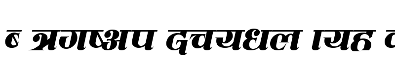 Preview of CV Mahanagar Italic