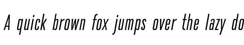 Preview of DaBronx Sans Book Italic