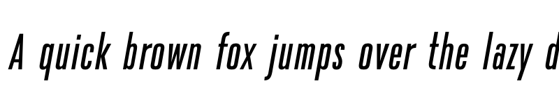 Preview of DaBronx Sans Regular Italic