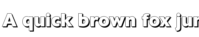 Preview of DavidBeckerShadow-ExtraBold Regular