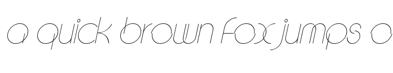 Preview of DebevicCircular Italic