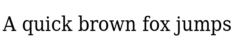 Preview of DejaVu Serif Condensed