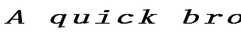 Preview of Delegate-Normal Ex BI Bold Italic