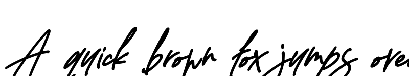 Preview of Delistha Signature Italic