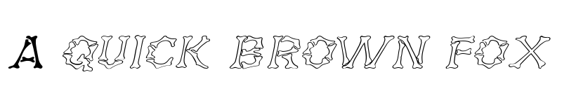Preview of DemBonesExtended Italic