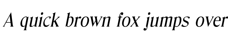 Preview of Denver Italic