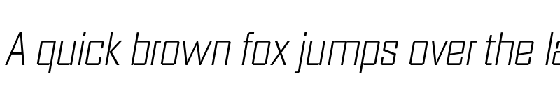 Preview of DiamanteEF ExtraLight Italic