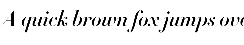 Preview of Didot Bold Italic