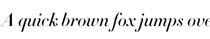 Preview of Didot HTF-M42--Ital Medium