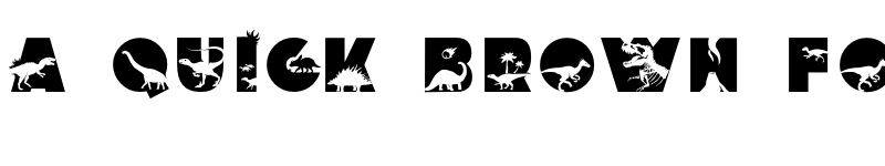 Preview of Dino Font BOLD
