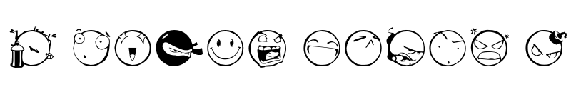 Preview of DIST Yolks Emoticons Regular