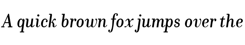 Preview of Donatora Medium Italic