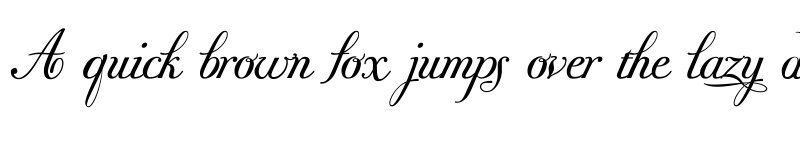 Preview of Donna Bodoni Ce Script Regular