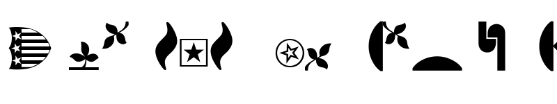 Preview of Doodle Dingbats Four SSi Regular