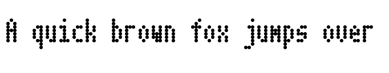 Preview of Dotimatrix 3 Regular