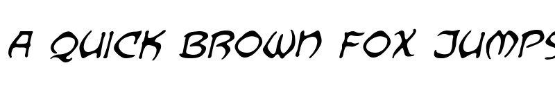 Preview of Dragonbones BB Italic