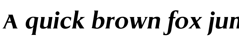 Preview of DragonEF Bold Italic