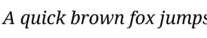 Preview of Droid Serif Italic