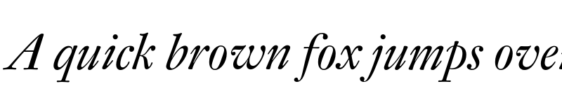 Preview of DTL Fleischmann SD Italic