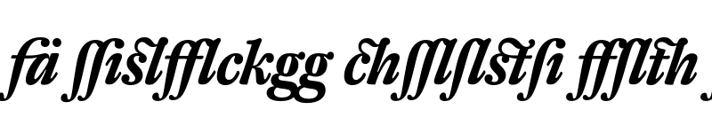 Preview of DTL Fleischmann T Alt Bold Italic