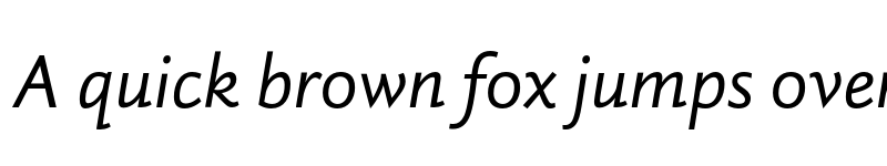 Preview of DTLHaarlemmerSansD Italic