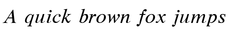 Preview of Dutch Italic