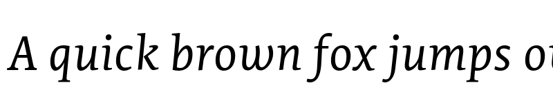 Preview of Edit Serif W00 Light Italic